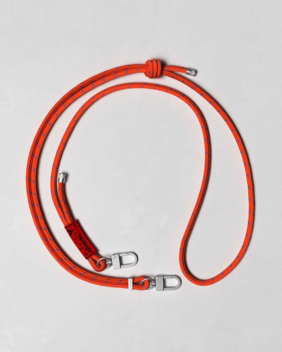 6.0mm Rope Strap / Orange Blue