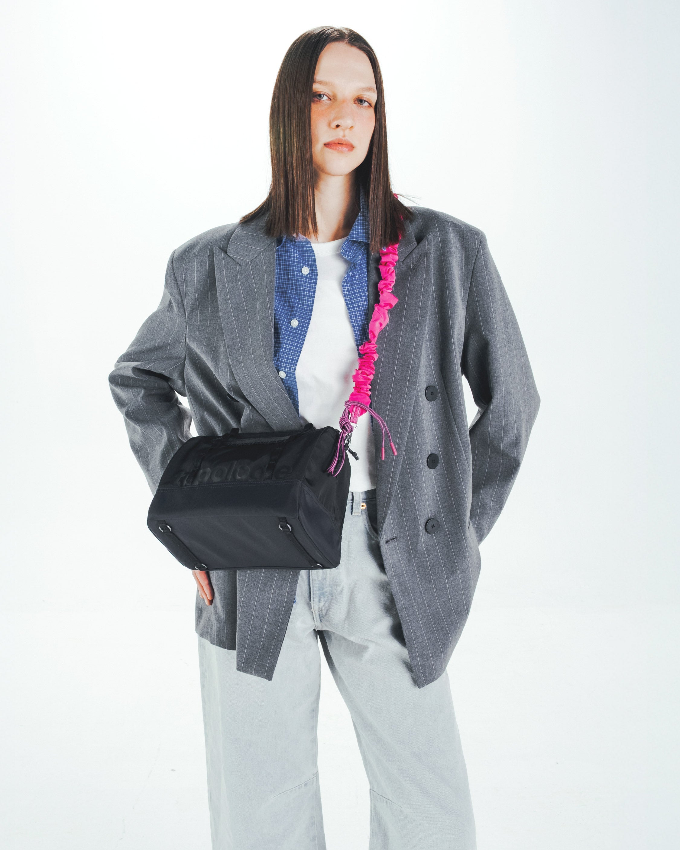 topologie フラット サコッシュ Lブラック➕ Bungee Strap Bungee Strap – Topologie
