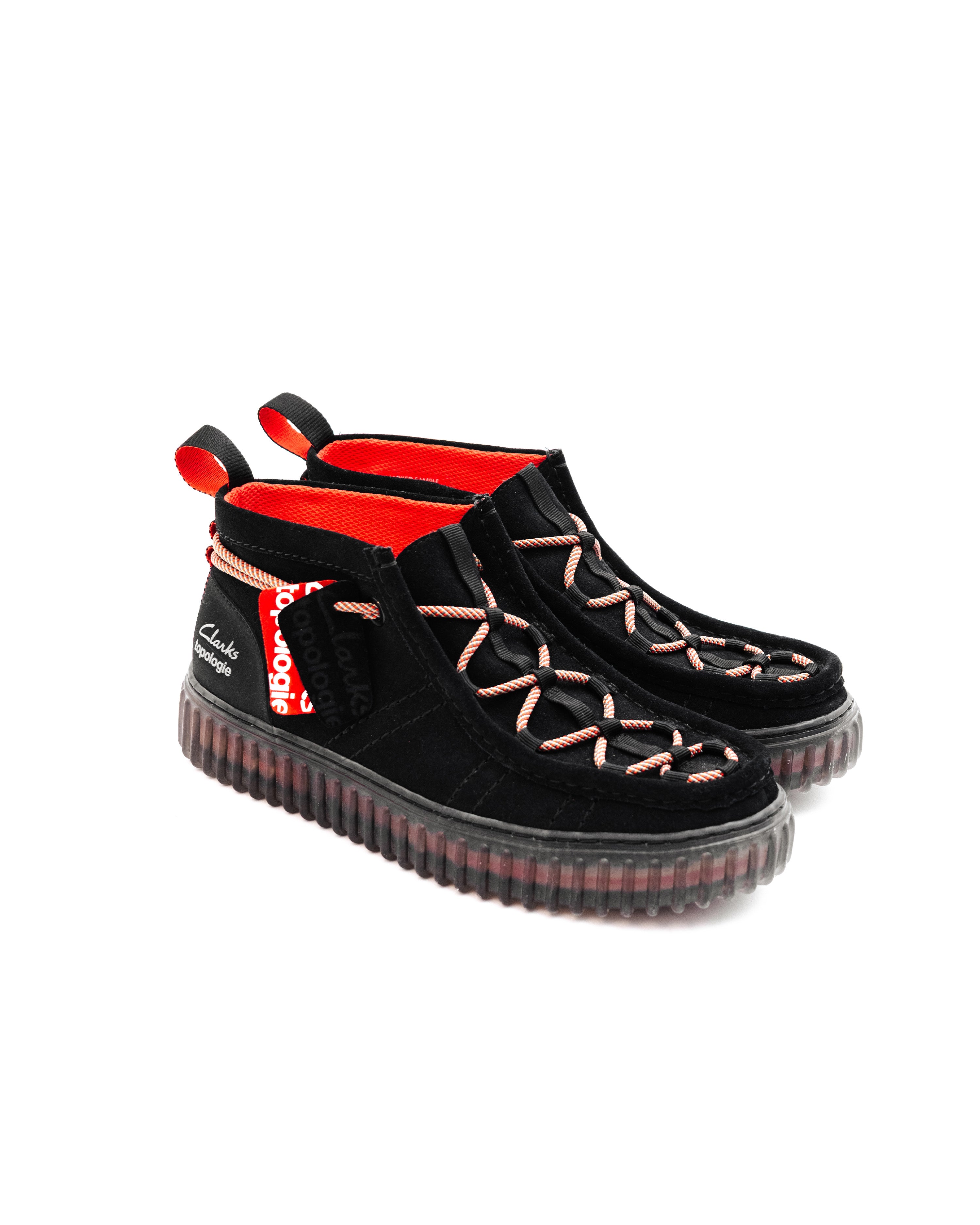 Topologie x Clarks Torhill Hi / Interest Black