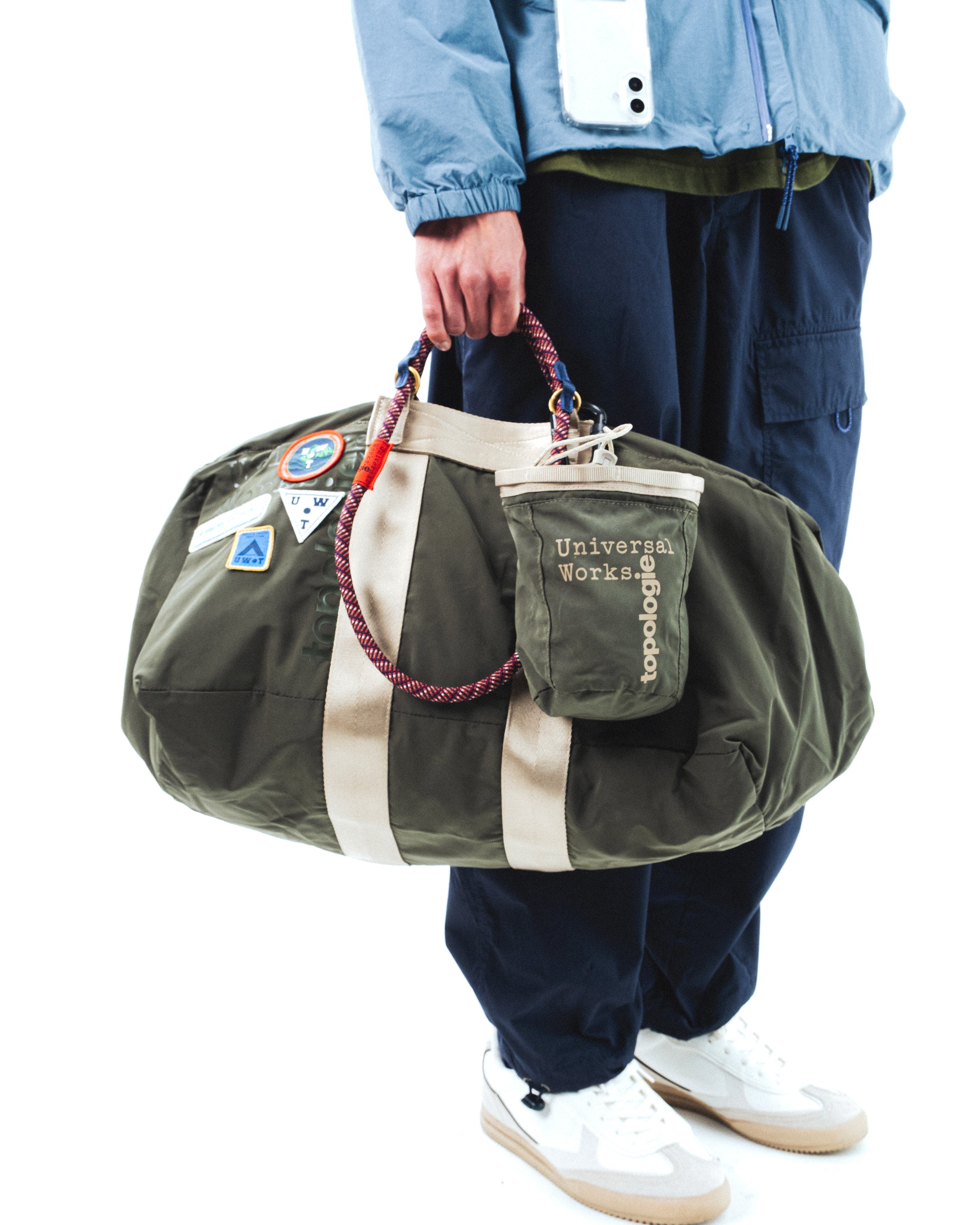topologie Summit Duffle Large(バッグ単体)ブラック Topologie X Universal Works Summit Duffle Large