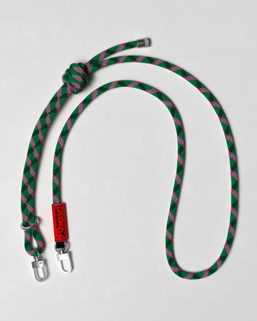 8.0mm Rope Strap / Emerald Pink