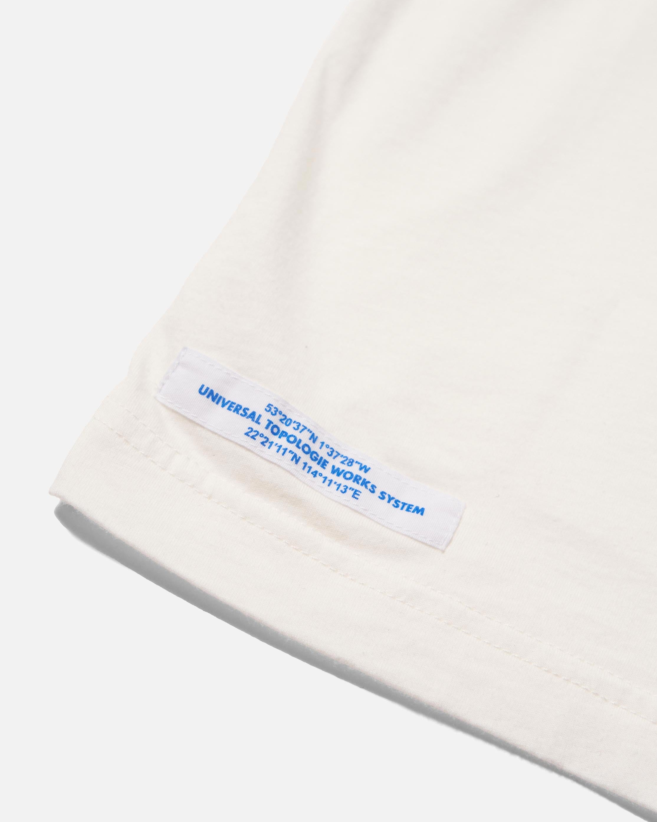 Topologie X Universal Works Print Tee / Ecru