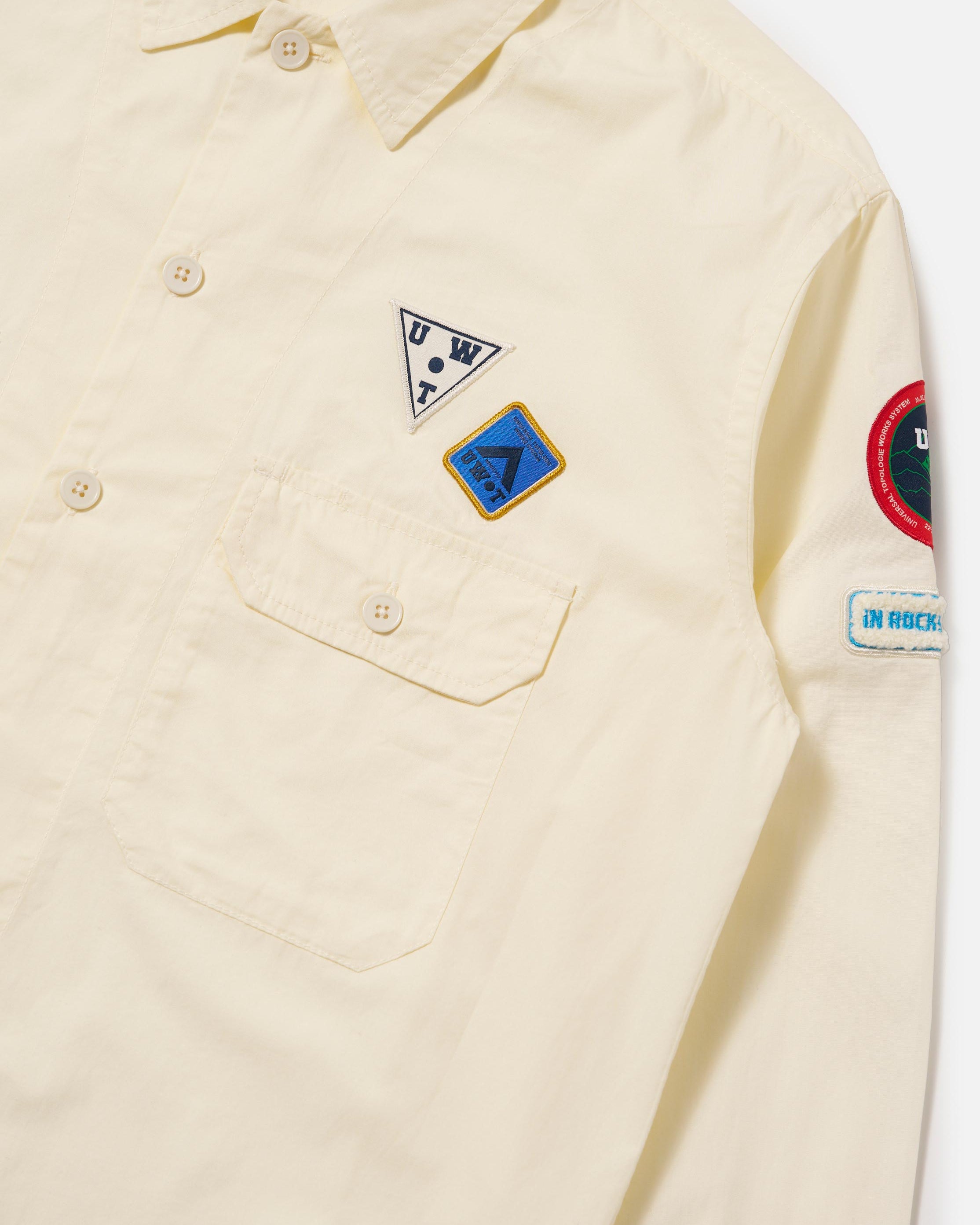 Topologie X Universal Works Utility Shirt / Ecru