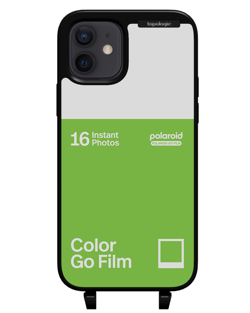 Polaroid x Topologie Bump Phone Case / Matte Black / Color Go Film Spring