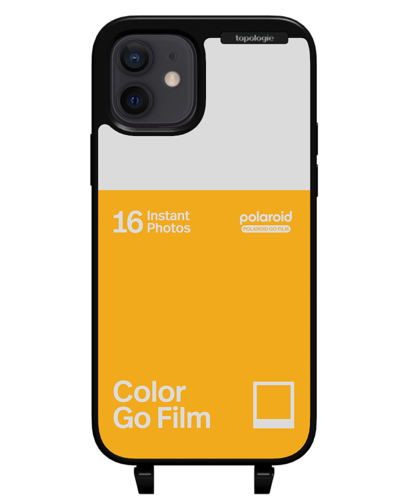 Polaroid x Topologie Bump Phone Case / Matte Black / Color Go Film Sunset
