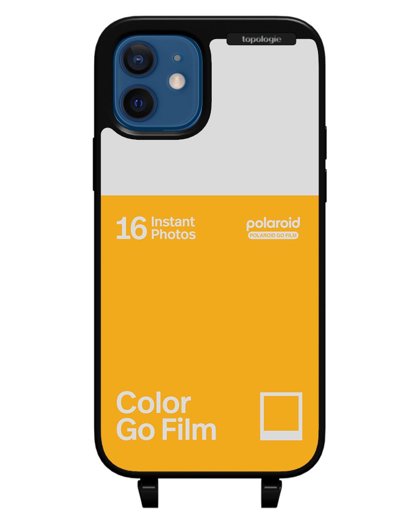 Polaroid x Topologie Bump Phone Case / Matte Black / Color Go Film Sunset
