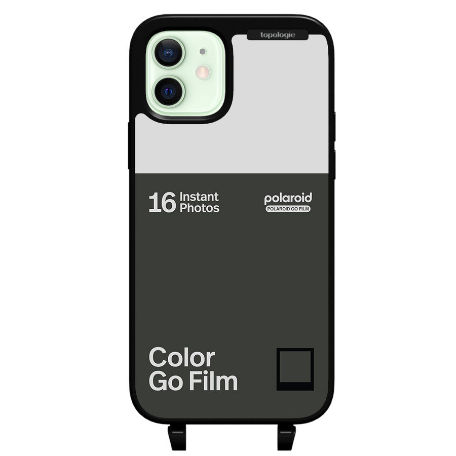 Polaroid x Topologie Bump Phone Case / Matte Black / Color Go Film Black