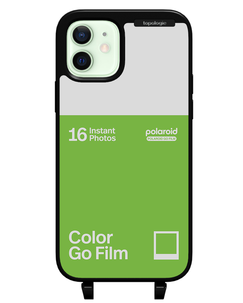 Polaroid x Topologie Bump Phone Case / Matte Black / Color Go Film Spring