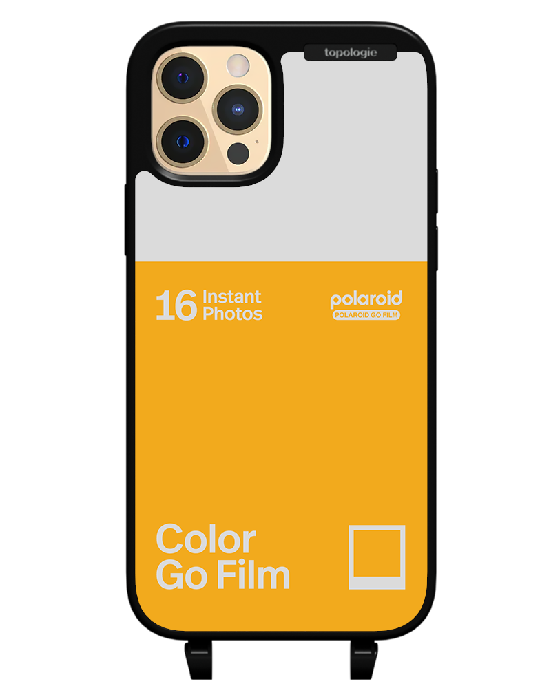 Polaroid x Topologie Bump Phone Case / Matte Black / Color Go Film Sunset
