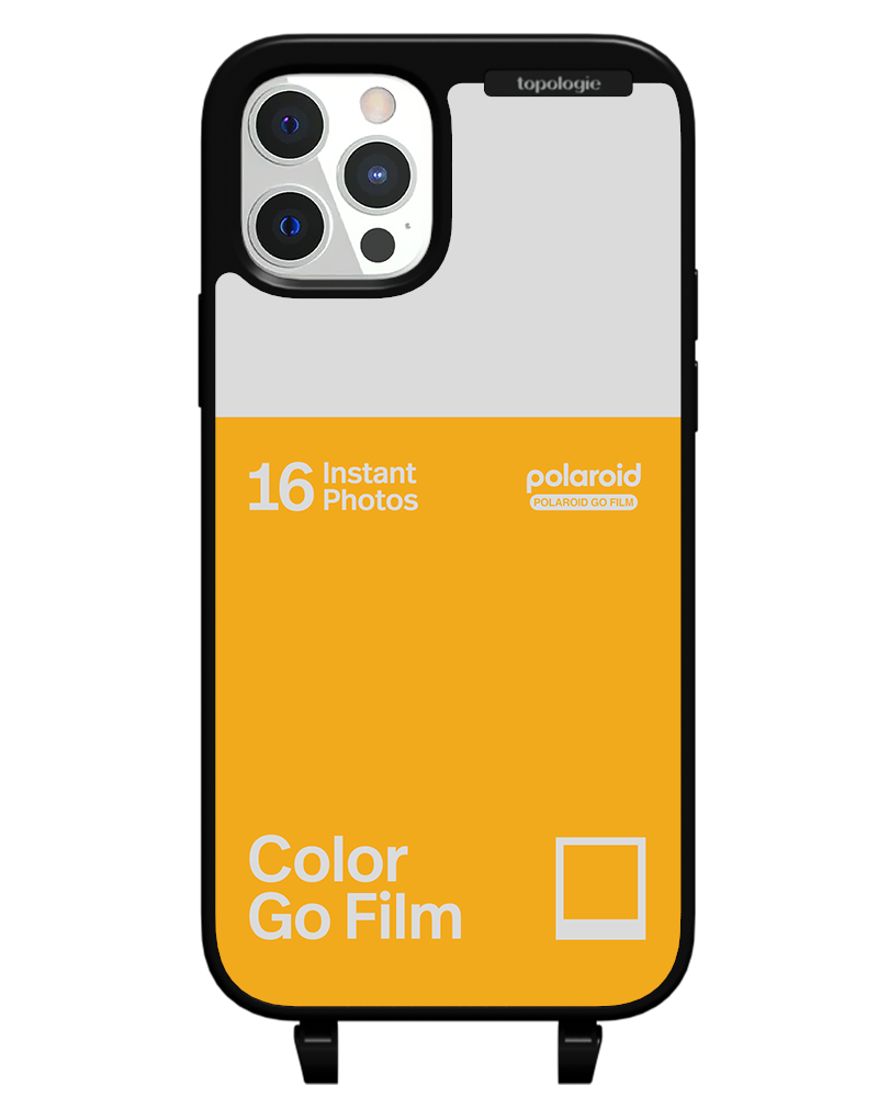 Polaroid x Topologie Bump Phone Case / Matte Black / Color Go Film Sunset