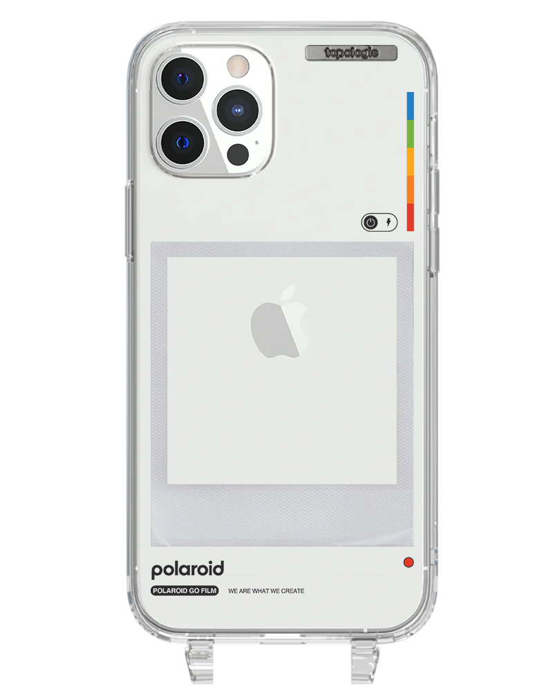 Polaroid x Topologie Bump Phone Case / Clear / Frame Clear