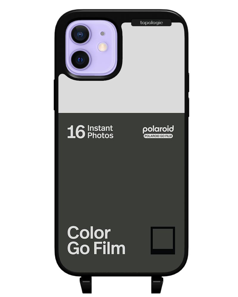 Polaroid x Topologie Bump Phone Case / Matte Black / Color Go Film Black