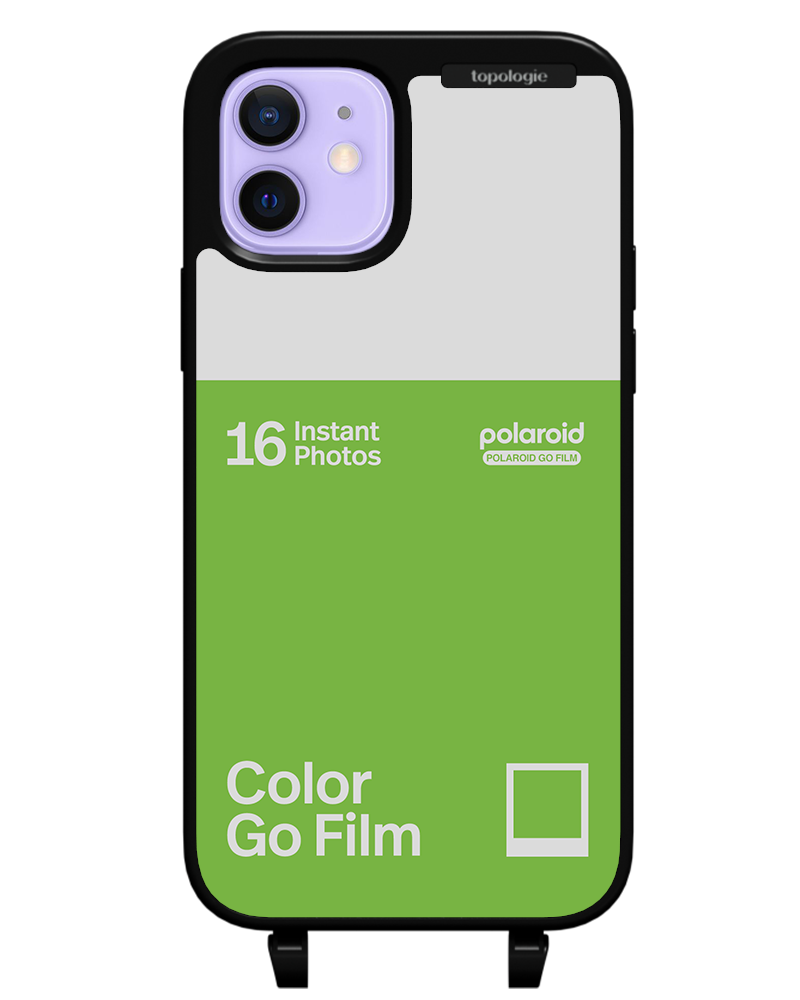 Polaroid x Topologie Bump Phone Case / Matte Black / Color Go Film Spring