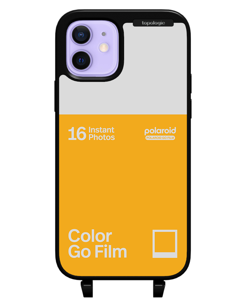 Polaroid x Topologie Bump Phone Case / Matte Black / Color Go Film Sunset