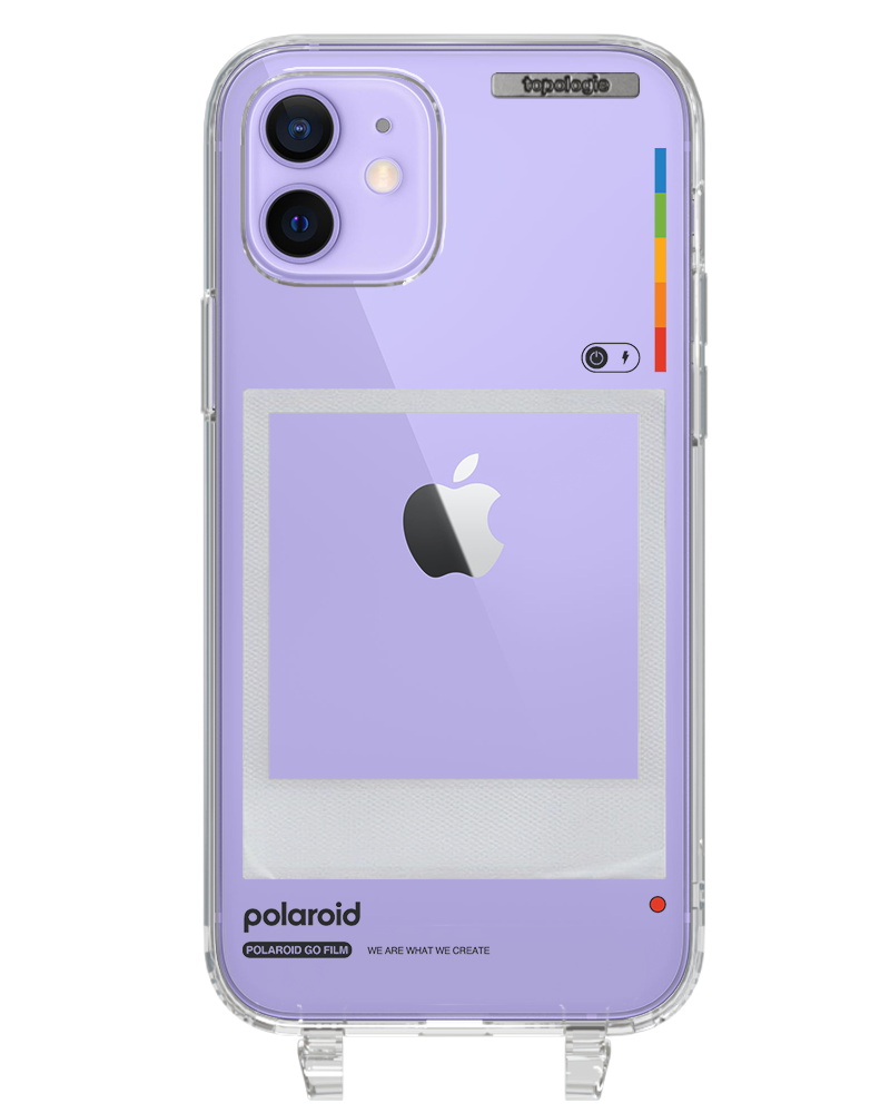 Polaroid x Topologie Bump Phone Case / Clear / Frame Clear