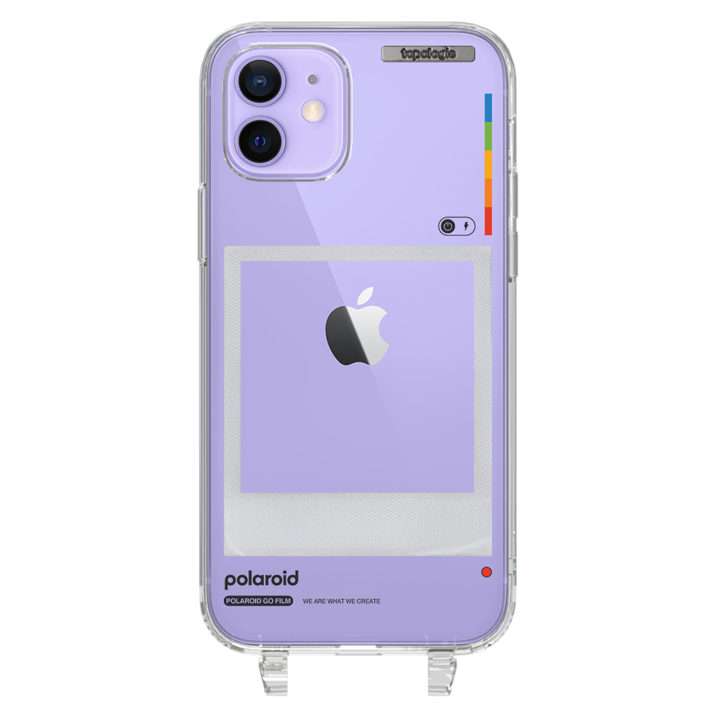 Polaroid x Topologie Bump Phone Case / Clear / Frame Clear