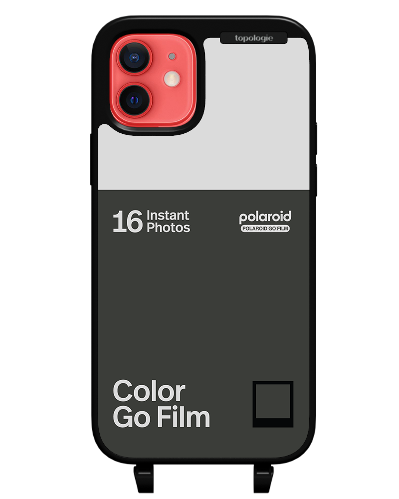 Polaroid x Topologie Bump Phone Case / Matte Black / Color Go Film Black