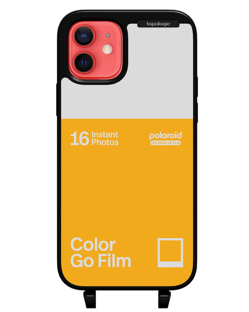 Polaroid x Topologie Bump Phone Case / Matte Black / Color Go Film Sunset