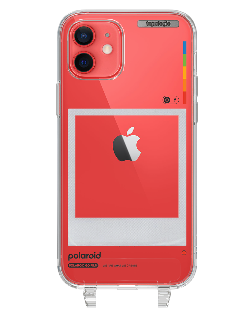 Polaroid x Topologie Bump Phone Case / Clear / Frame Clear