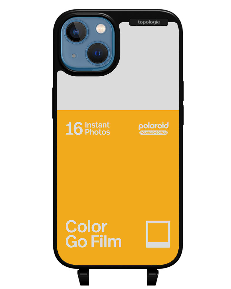 Polaroid x Topologie Bump Phone Case / Matte Black / Color Go Film Sunset