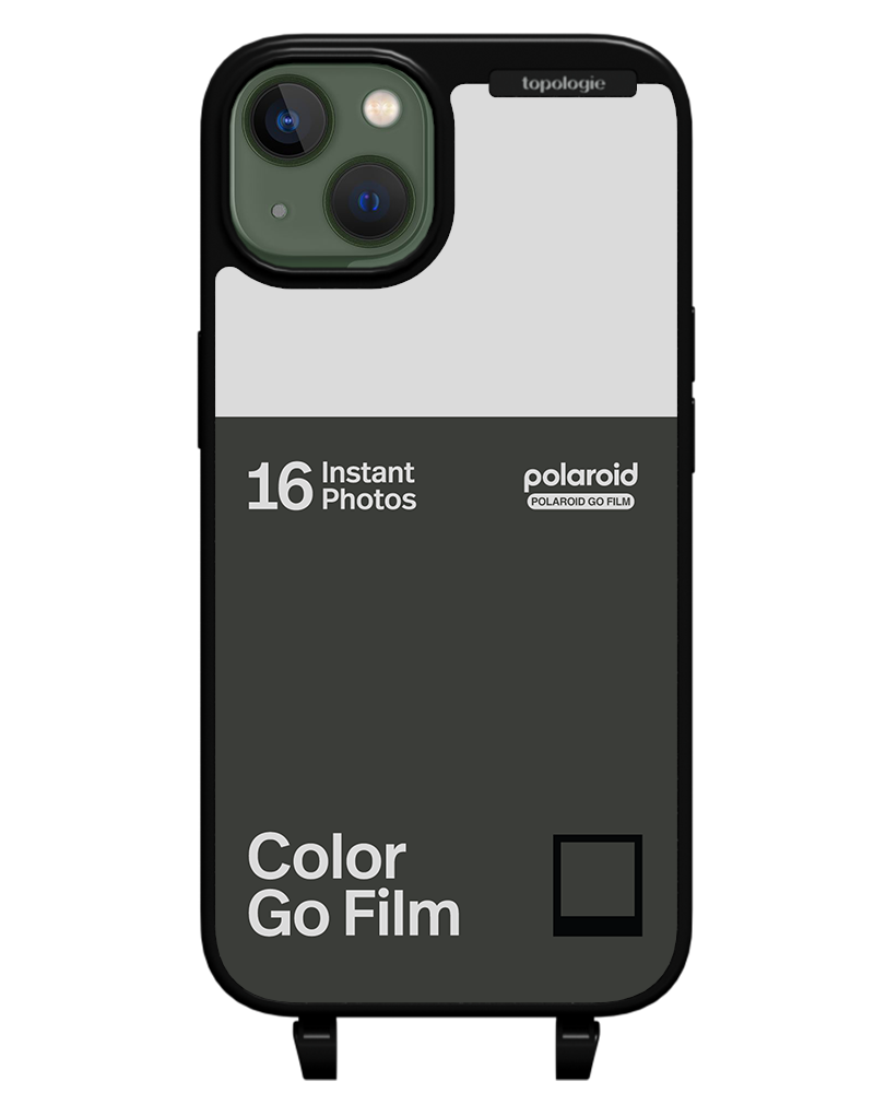 Polaroid x Topologie Bump Phone Case / Matte Black / Color Go Film Black