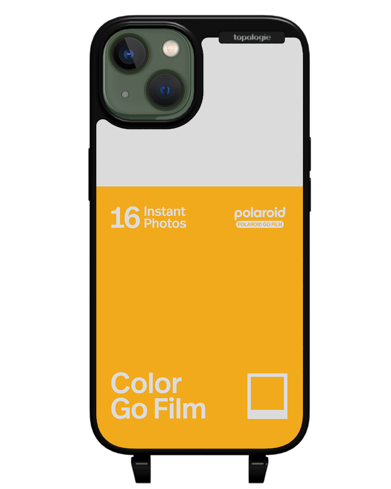 Polaroid x Topologie Bump Phone Case / Matte Black / Color Go Film Sunset