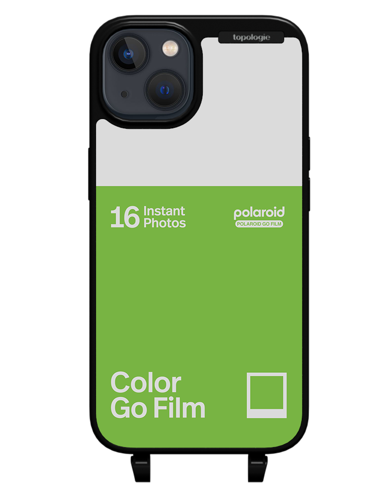 Polaroid x Topologie Bump Phone Case / Matte Black / Color Go Film Spring