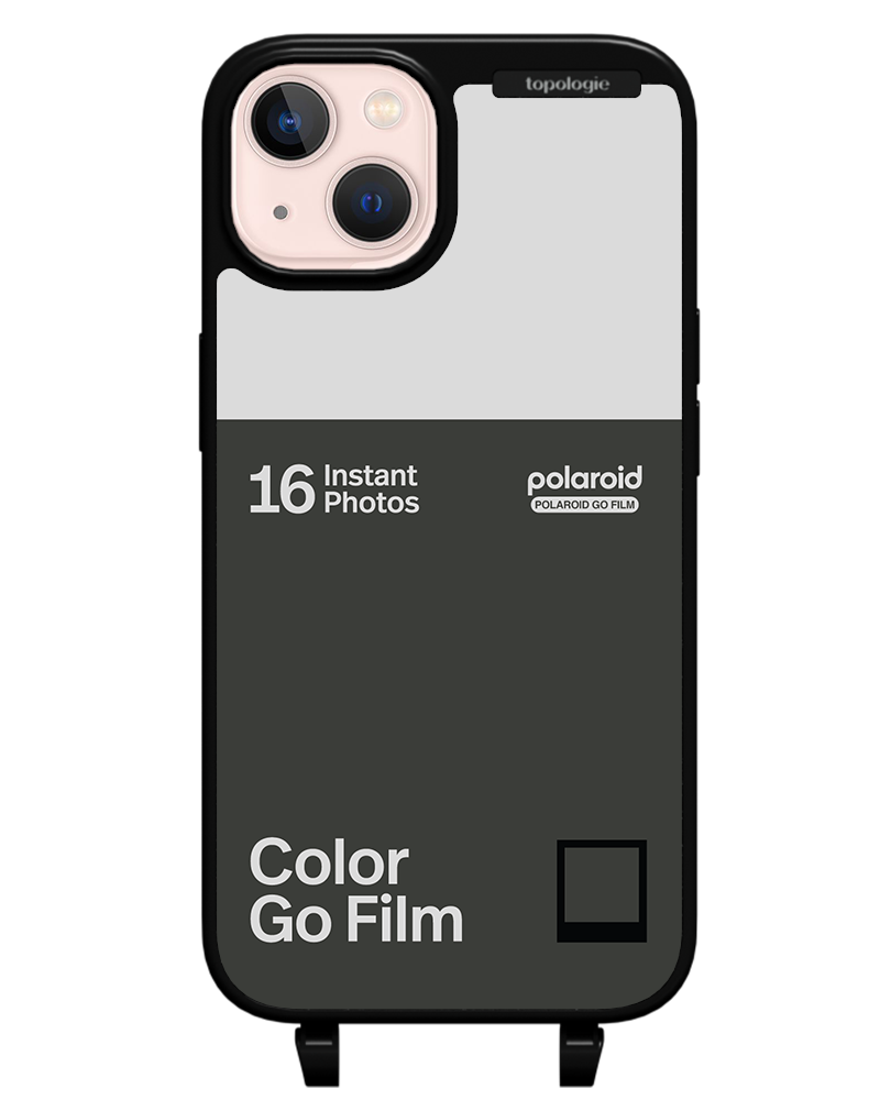 Polaroid x Topologie Bump Phone Case / Matte Black / Color Go Film Black