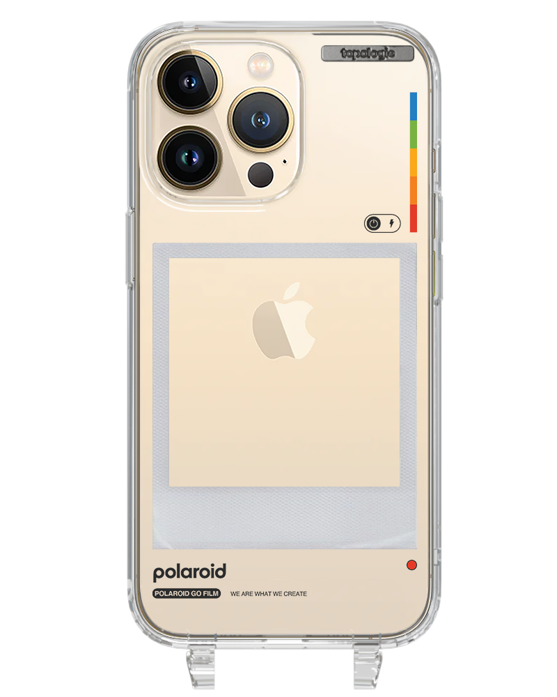 Polaroid x Topologie Bump Phone Case / Clear / Frame Clear