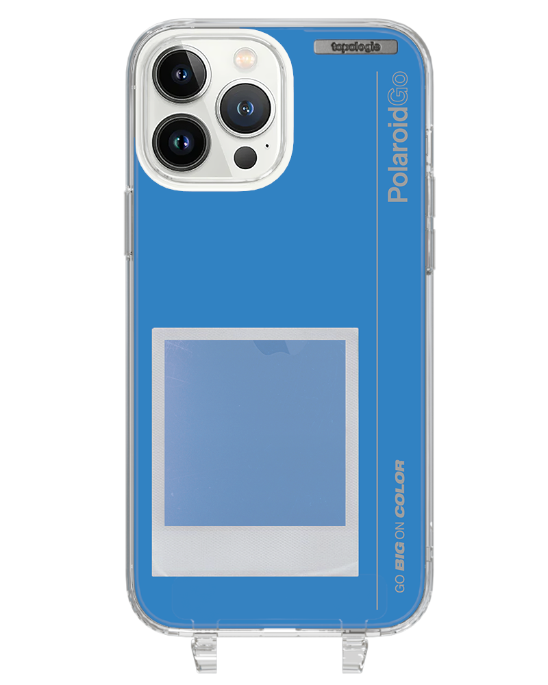Polaroid x Topologie Bump Phone Case / Clear / Filter Azure