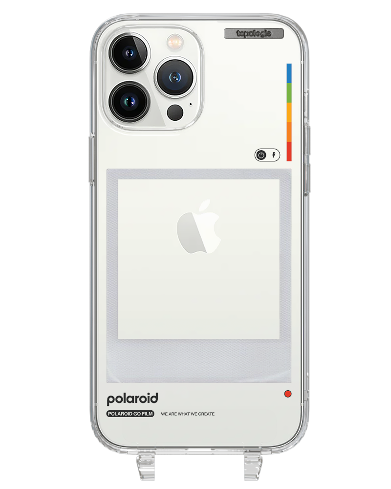 Polaroid x Topologie Bump Phone Case / Clear / Frame Clear