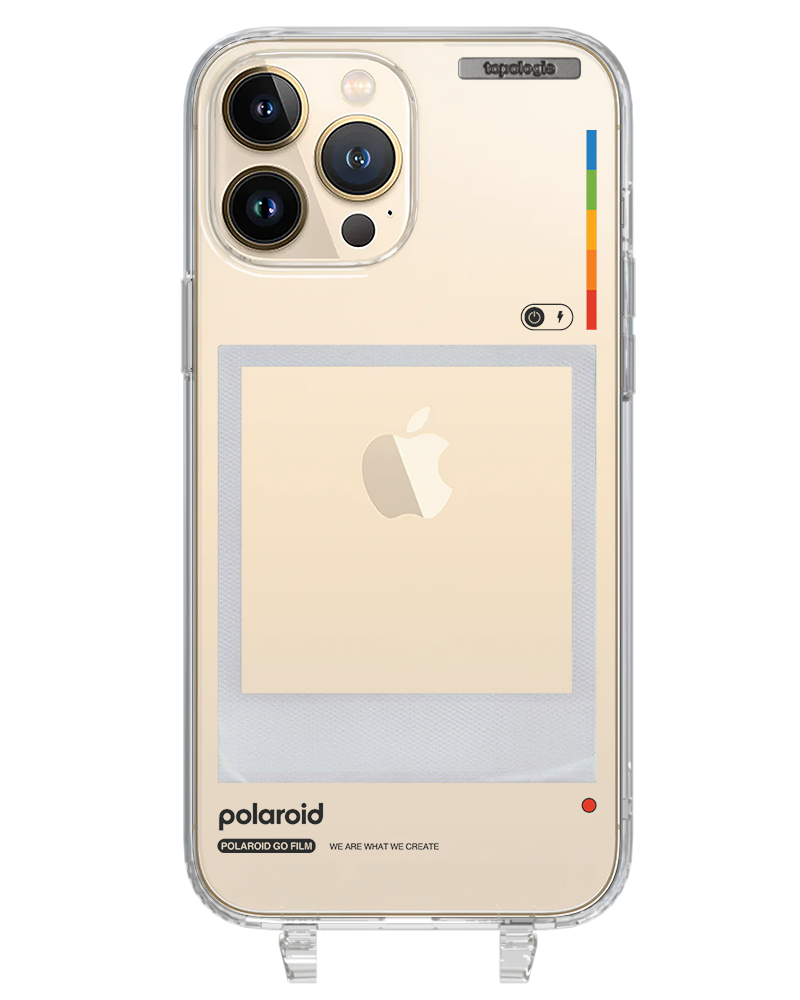 Polaroid x Topologie Bump Phone Case / Clear / Frame Clear