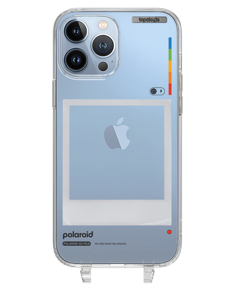 Polaroid x Topologie Bump Phone Case / Clear / Frame Clear