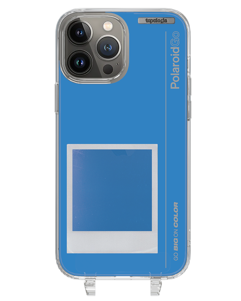 Polaroid x Topologie Bump Phone Case / Clear / Filter Azure