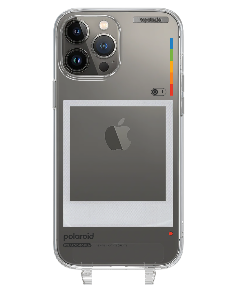 Polaroid x Topologie Bump Phone Case / Clear / Frame Clear