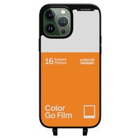 Polaroid x Topologie Bump Phone Case / Matte Black / Color Go Film Tangerine