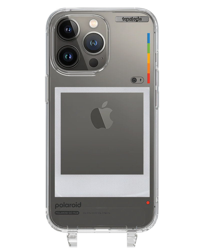 Polaroid x Topologie Bump Phone Case / Clear / Frame Clear
