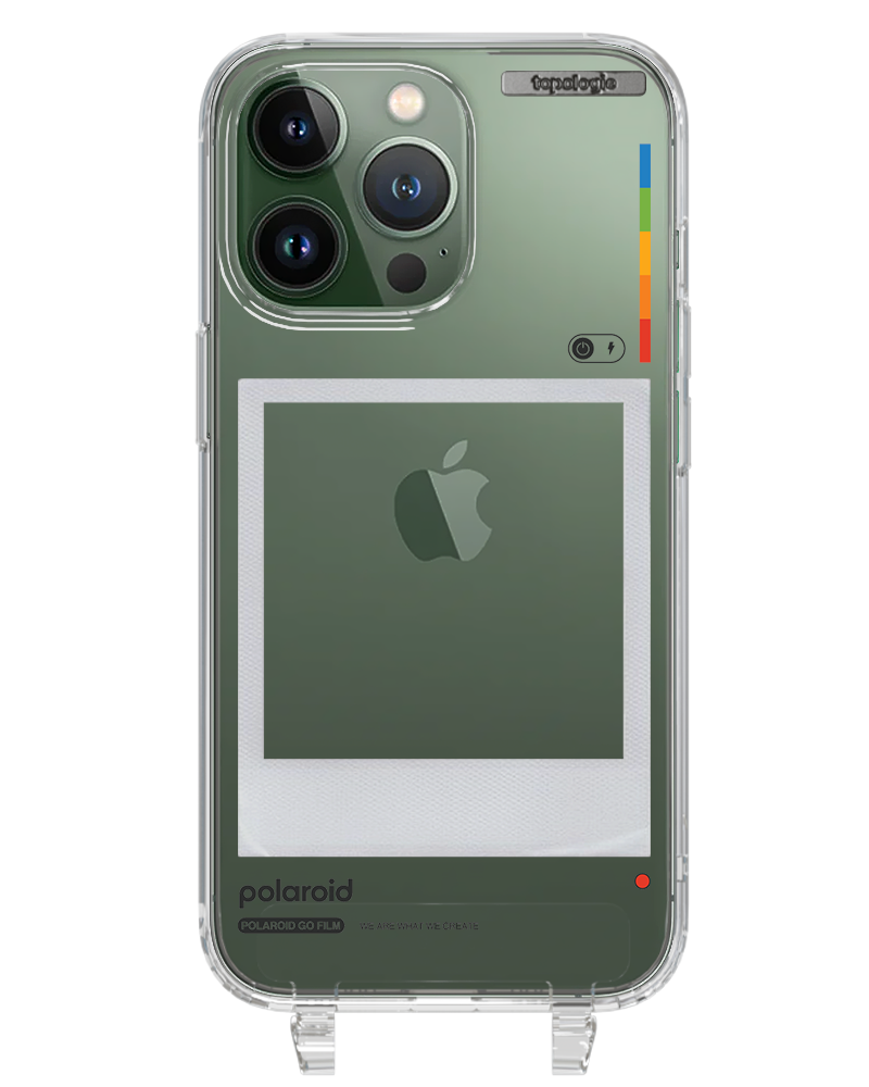Polaroid x Topologie Bump Phone Case / Clear / Frame Clear