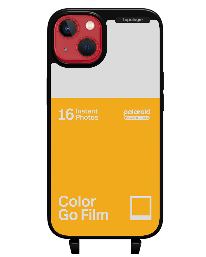 Polaroid x Topologie Bump Phone Case / Matte Black / Color Go Film Sunset