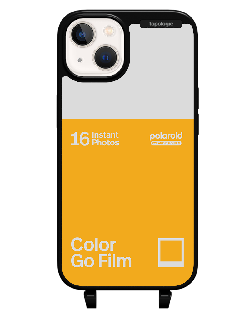 Polaroid x Topologie Bump Phone Case / Matte Black / Color Go Film Sunset