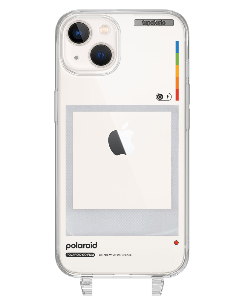Polaroid x Topologie Bump Phone Case / Clear / Frame Clear