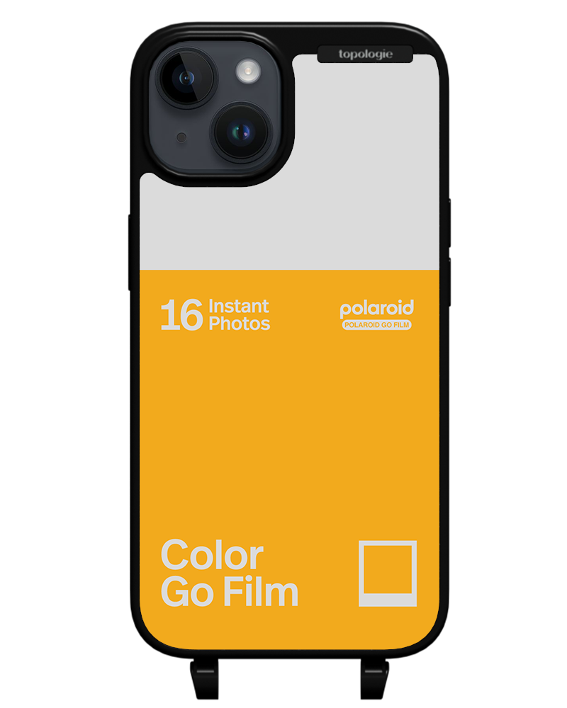 Polaroid x Topologie Bump Phone Case / Matte Black / Color Go Film Sunset