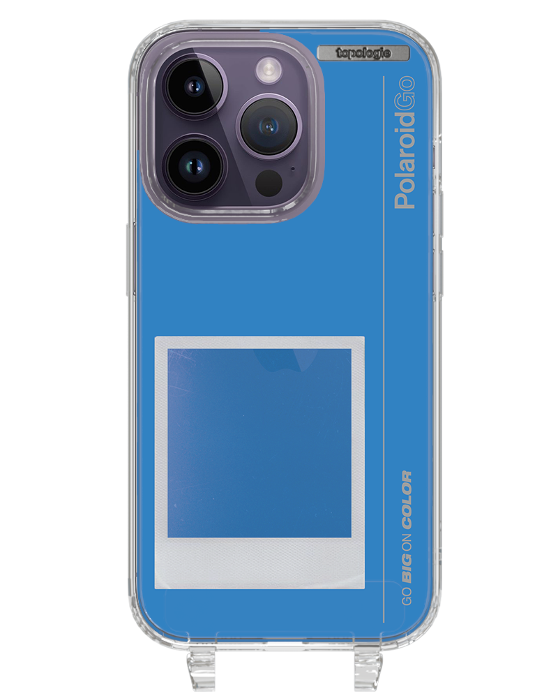 Polaroid x Topologie Bump Phone Case / Clear / Filter Azure