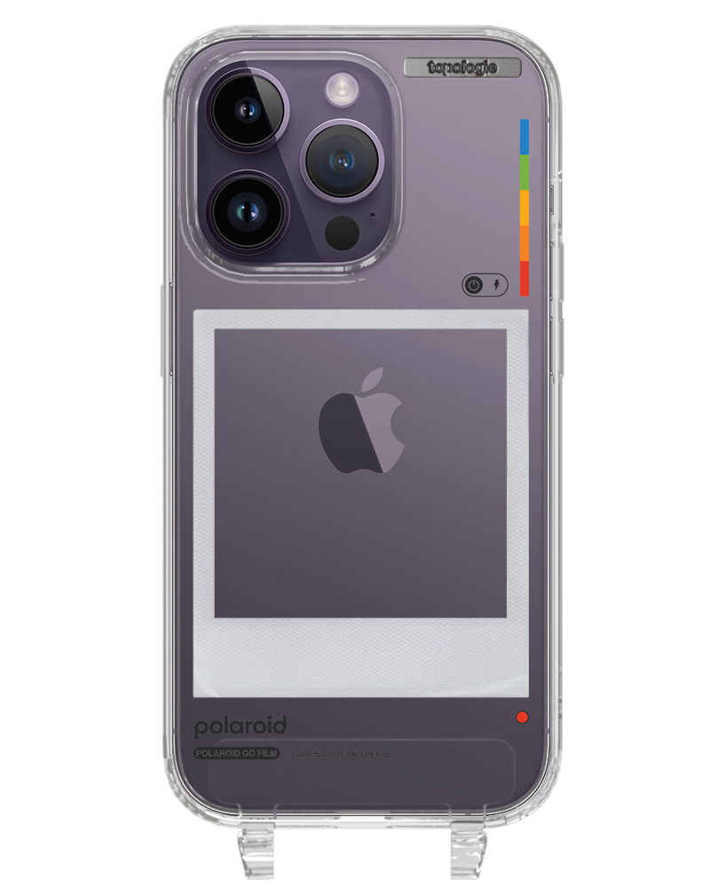 Polaroid x Topologie Bump Phone Case / Clear / Frame Clear