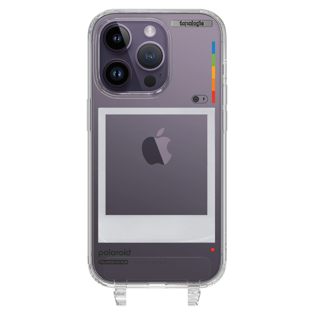 Polaroid x Topologie Bump Phone Case / Clear / Frame Clear