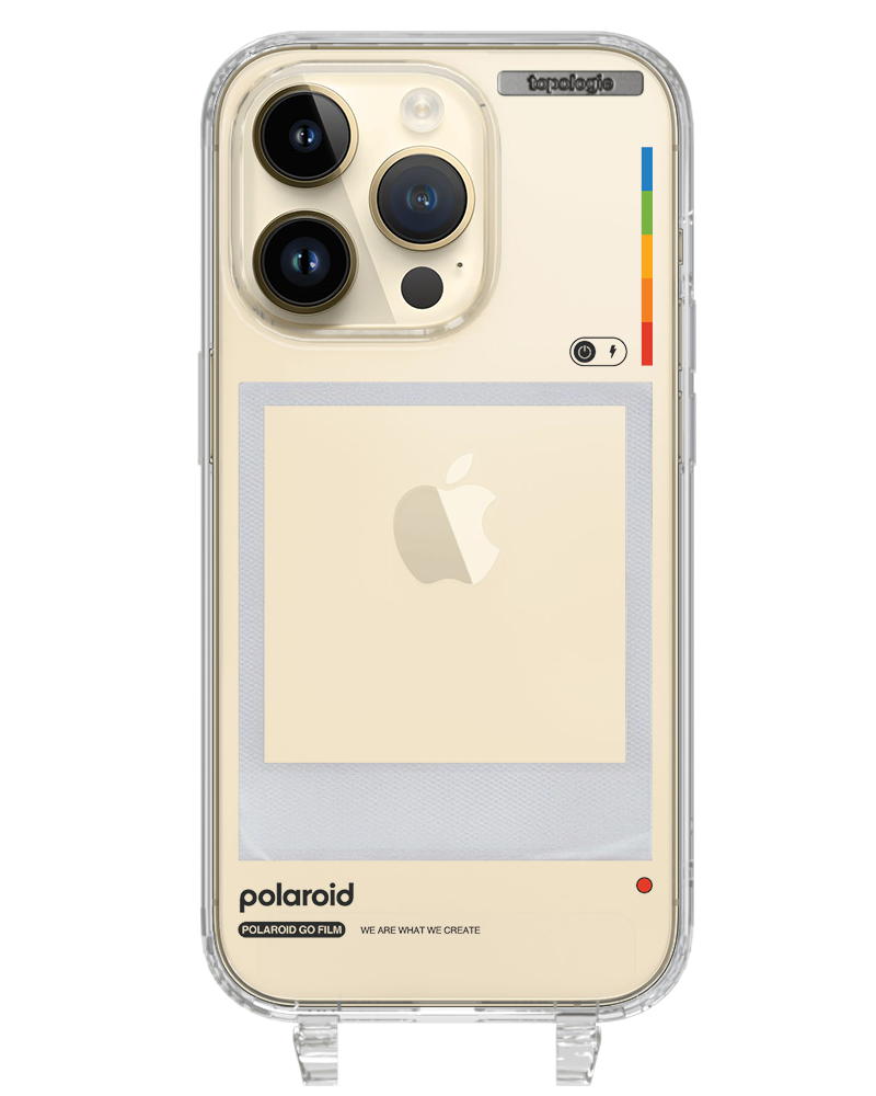 Polaroid x Topologie Bump Phone Case / Clear / Frame Clear