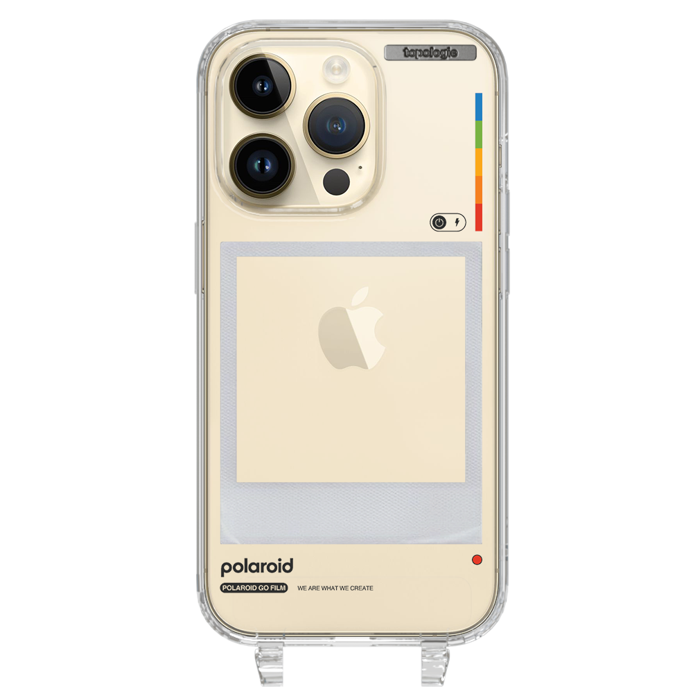 Polaroid x Topologie Bump Phone Case / Clear / Frame Clear