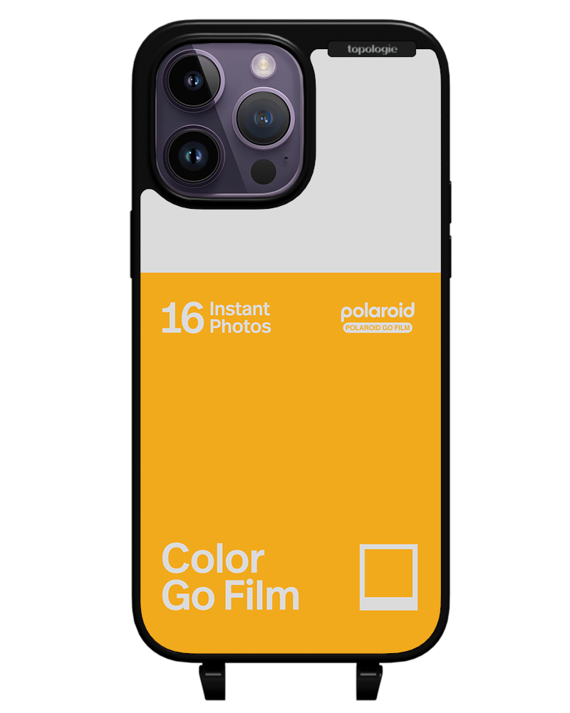 Polaroid x Topologie Bump Phone Case / Matte Black / Color Go Film Sunset