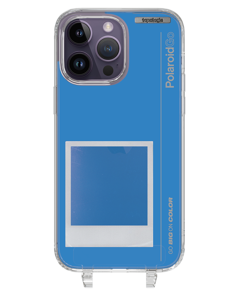 Polaroid x Topologie Bump Phone Case / Clear / Filter Azure