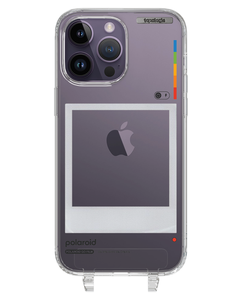 Polaroid x Topologie Bump Phone Case / Clear / Frame Clear